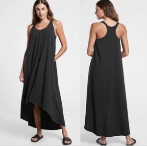 Athleta Black Presidio Maxi Dress Size Small